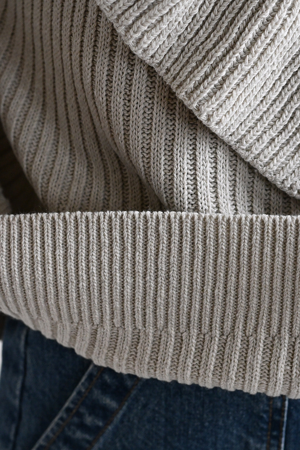 Big Frill Knit Pullover